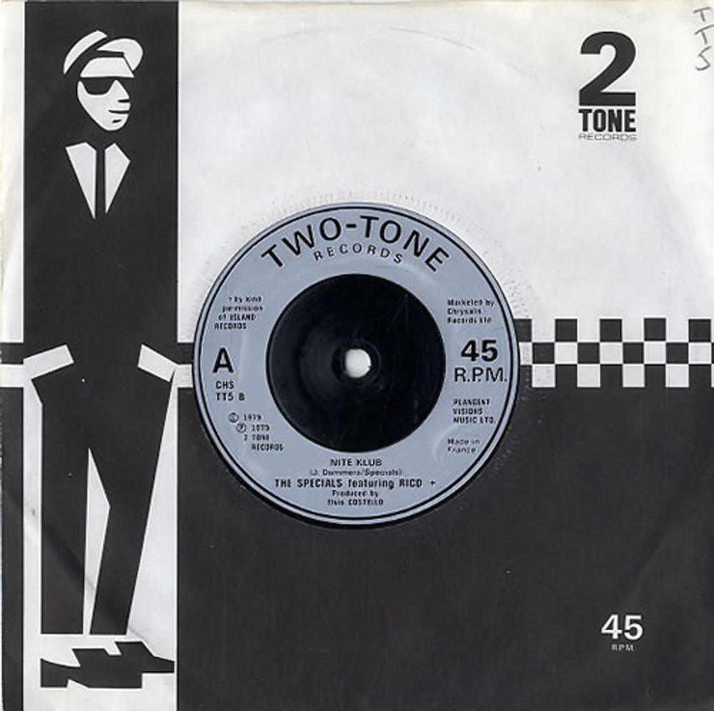 The Specials A Message To You Rudy French 7" vinyl single (7 inch record / 45) CHSTT5