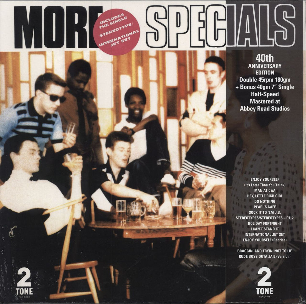 The Specials More Specials - 40th Anniversary Edition + Bonus 7" Single UK 2-LP vinyl record set (Double LP Album) CHRTTH5003