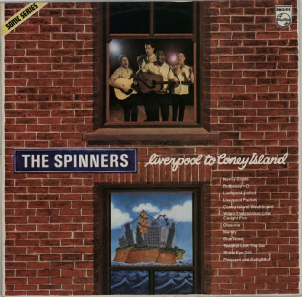 The Spinners Liverpool To Coney Island UK vinyl LP album (LP record) SON008