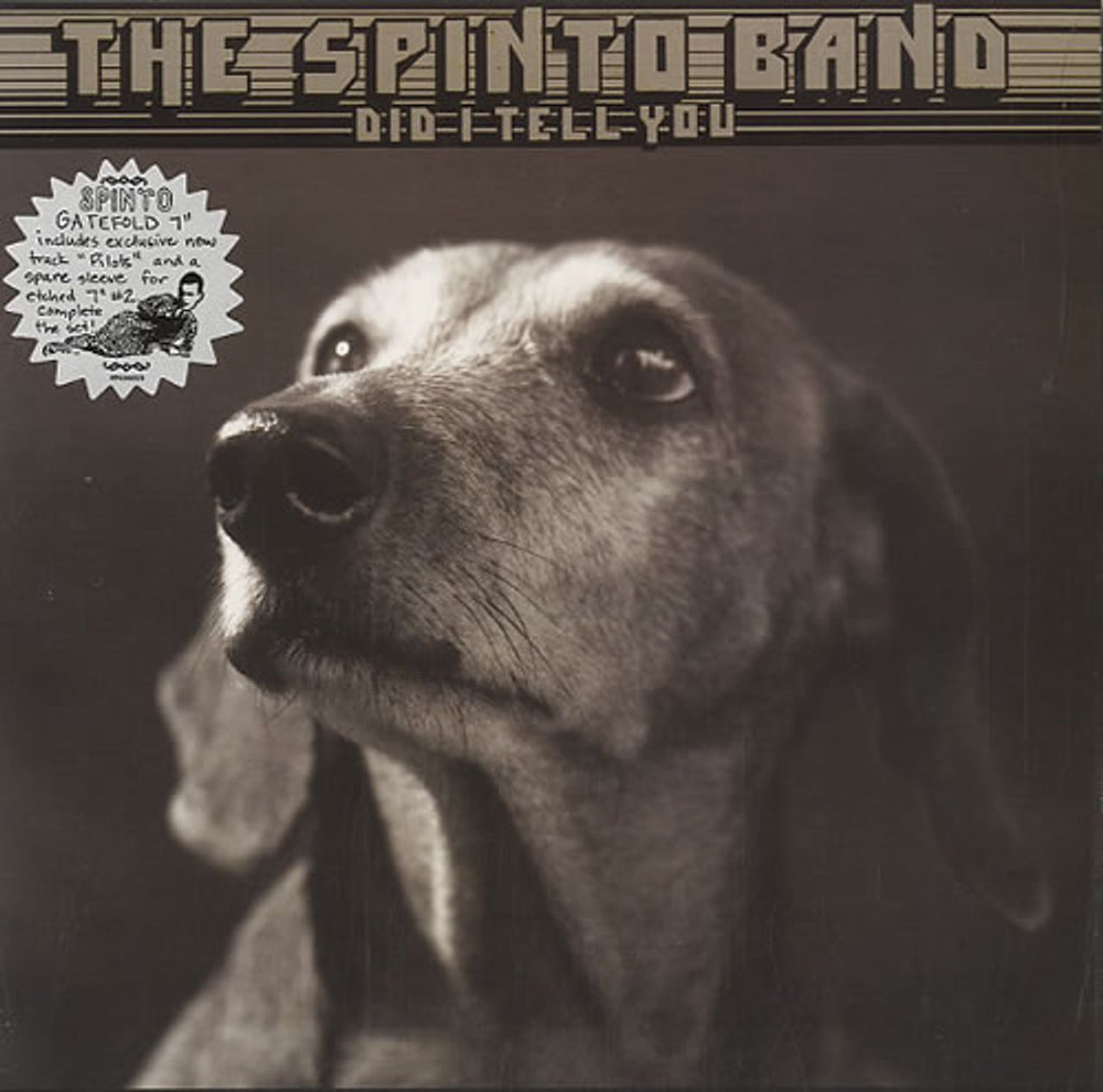 The Spinto Band Did I Tell You - Parts 1 & 2 UK 7" vinyl single (7 inch record / 45) RDTS/SX17