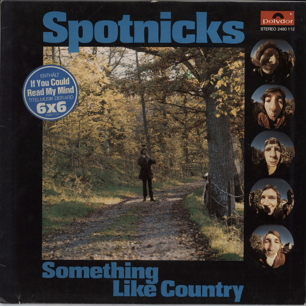 The Spotnicks Something Like Country German vinyl LP album (LP record) 2480112