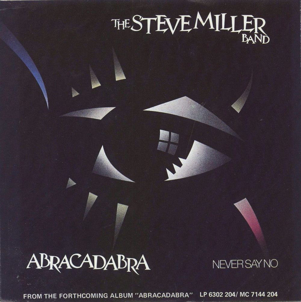 The Steve Miller Band Abracadabra Dutch 7" vinyl single (7 inch record / 45)