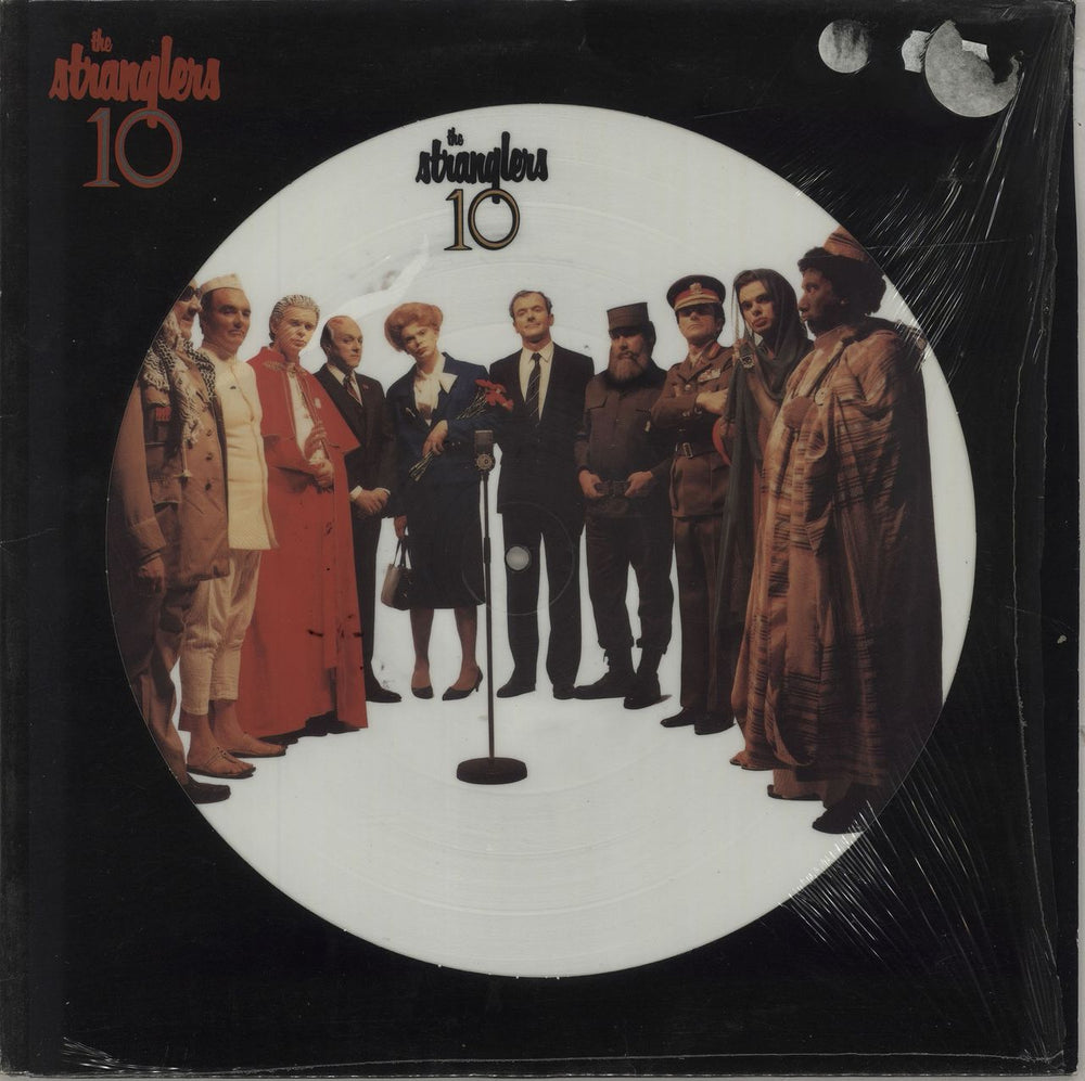 The Stranglers 10 - Ten - With Die Cut Sleeve UK picture disc LP (vinyl picture disc album) 4664830