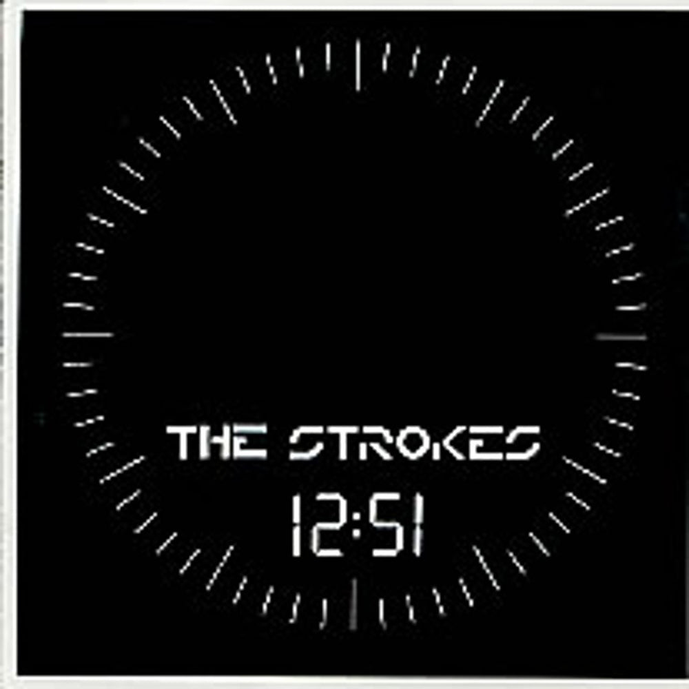 The Strokes 12:51 (Twelve Fifty One) UK Promo CD-R acetate CD-R ACETATE