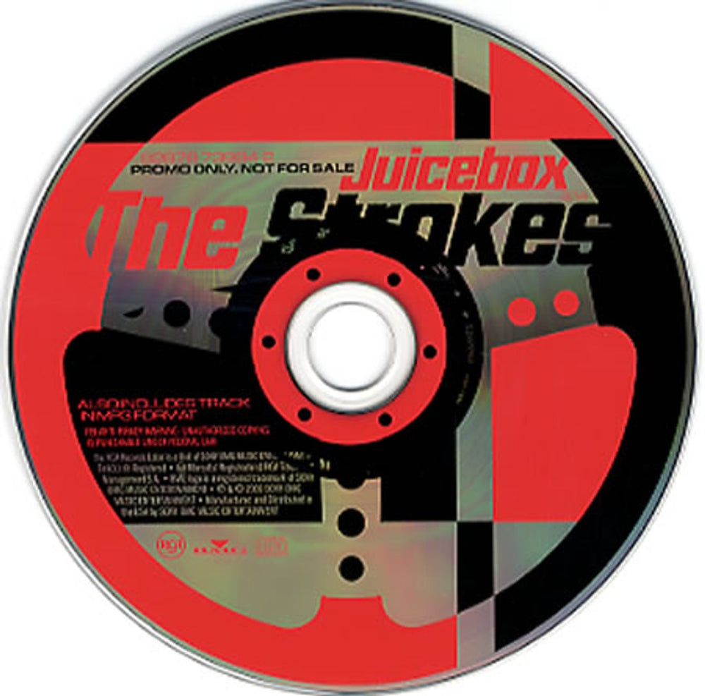 The Strokes Juicebox US Promo CD single (CD5 / 5") KESC5JU347991