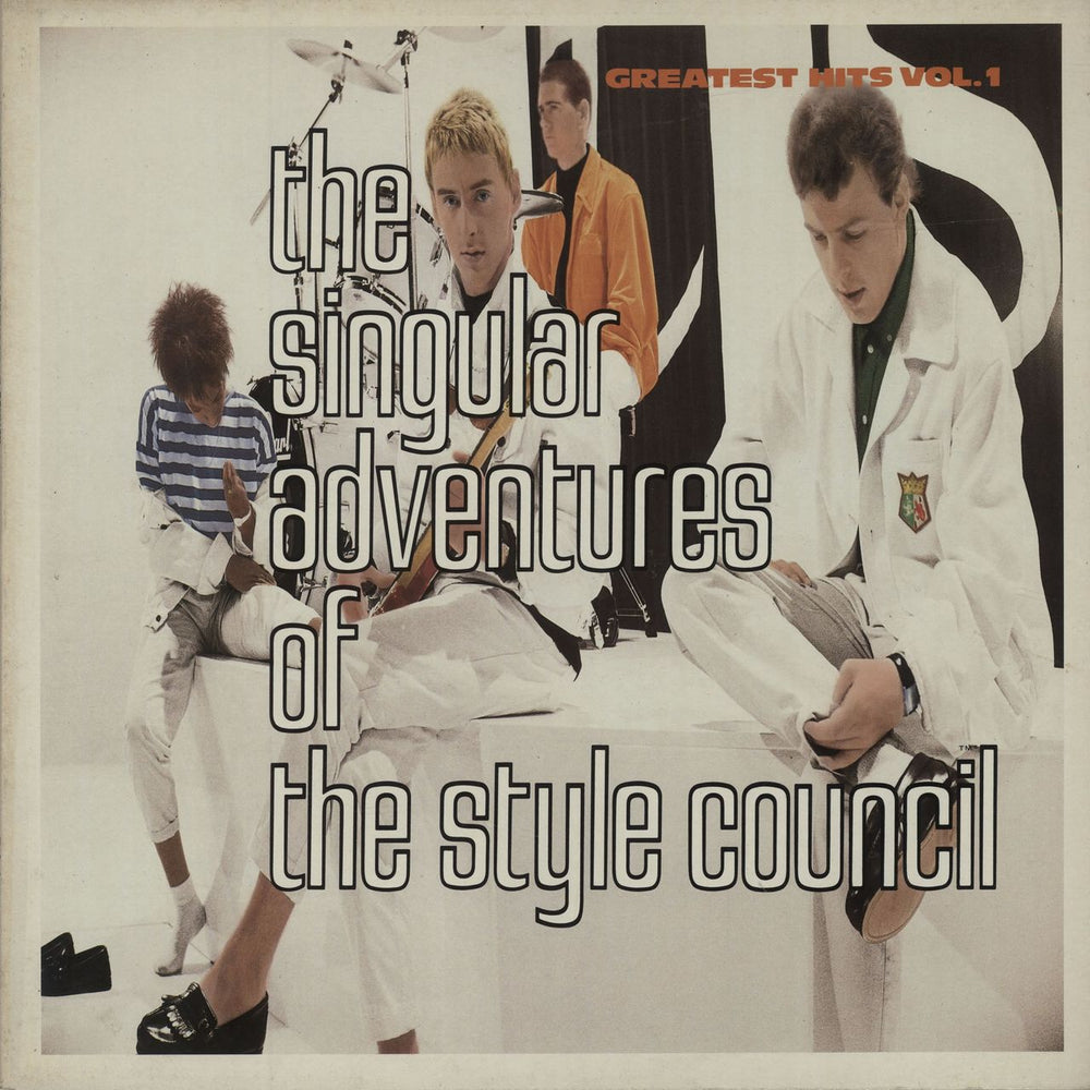 The Style Council The Singular Adventures Of The Style Council UK vinyl LP album (LP record) TSCTV1