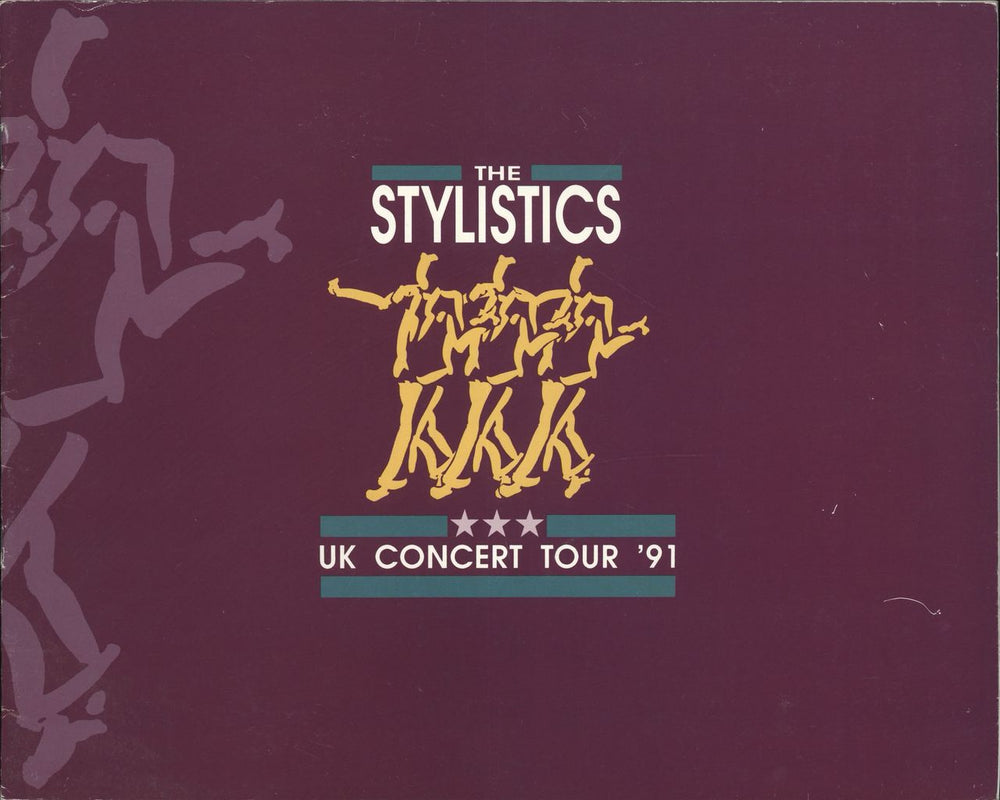 The Stylistics UK Concert Tour '91 UK tour programme TOUR PROGRAMME