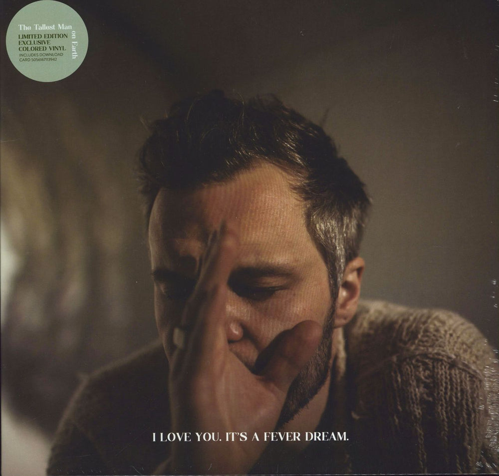 The Tallest Man On Earth I Love You. It's A Fever Dream. - Colored Vinyl - Sealed UK vinyl LP album (LP record) RB0100LP