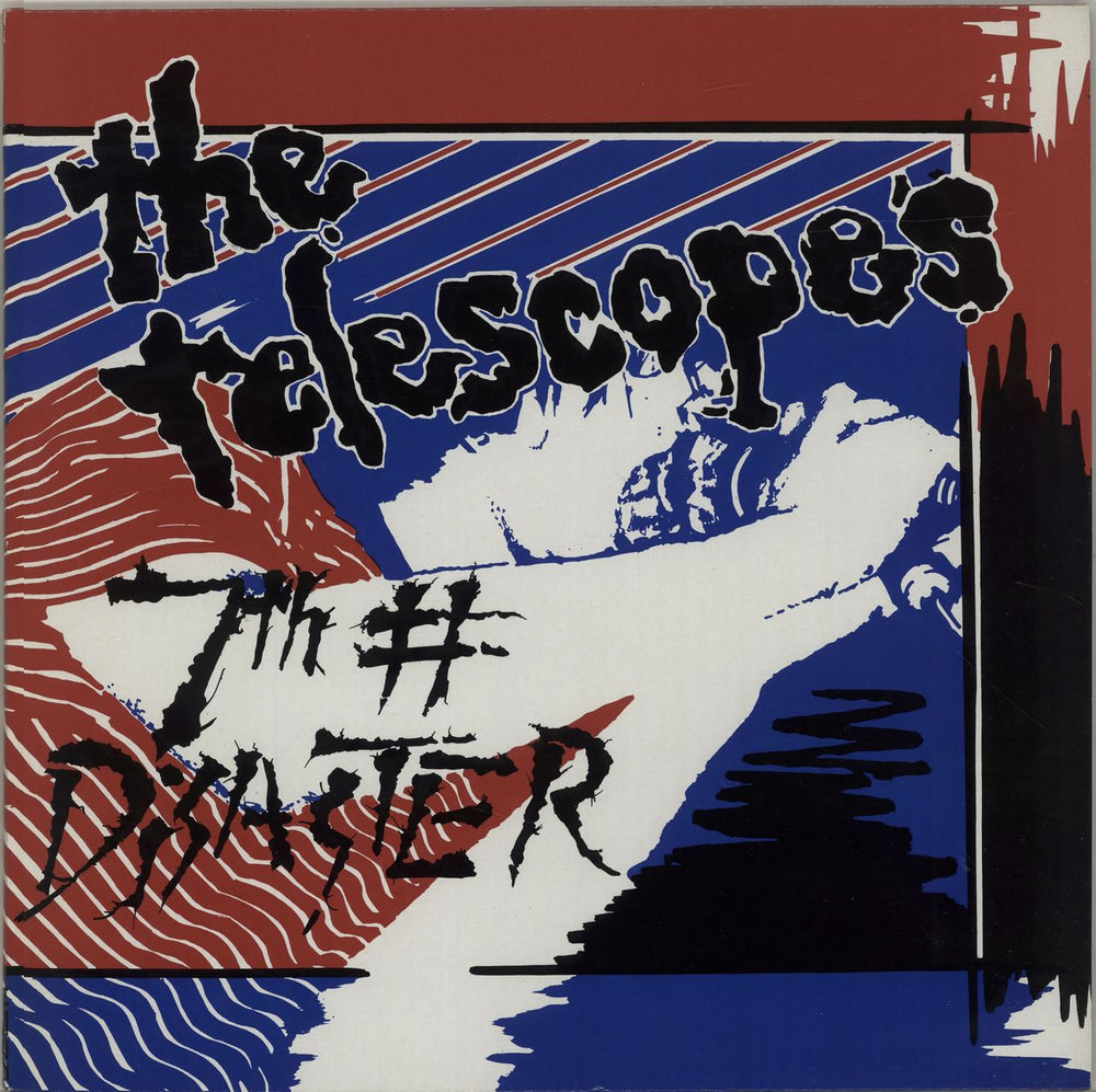 The Telescopes 7th # Disaster UK 12" vinyl single (12 inch record / Maxi-single) CHEREET4