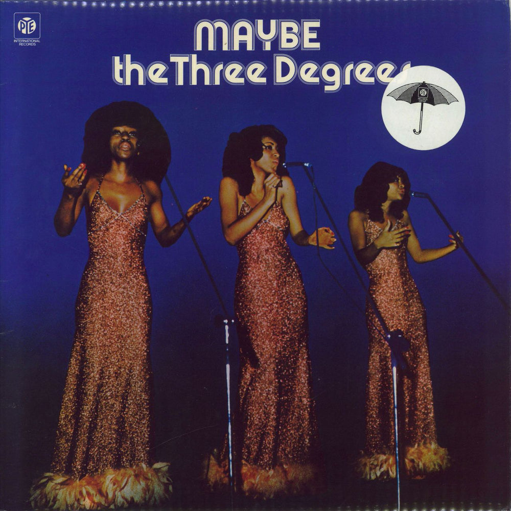 The Three Degrees Maybe UK vinyl LP album (LP record) NSPL28199