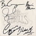 The Thrills Last Night I Dreamt That Somebody Loved Me  - Autographed! UK 7" vinyl single (7 inch record / 45) VSDJ1855