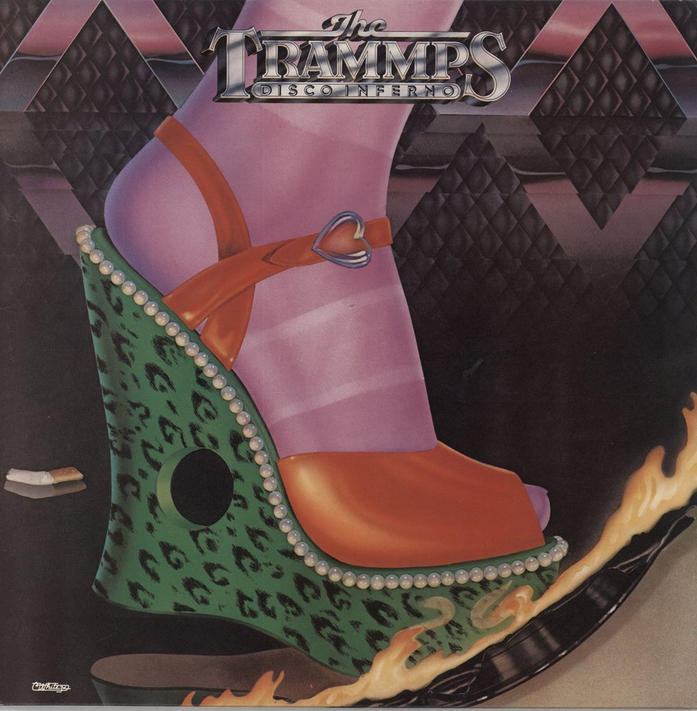 The Trammps Disco Inferno - 2nd UK vinyl LP album (LP record) K50339