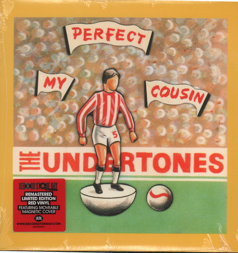 The Undertones My Perfect Cousin - RSD 16 - Red Vinyl + Magnetic Sleeve UK 7" vinyl single (7 inch record / 45) SALVOSV013