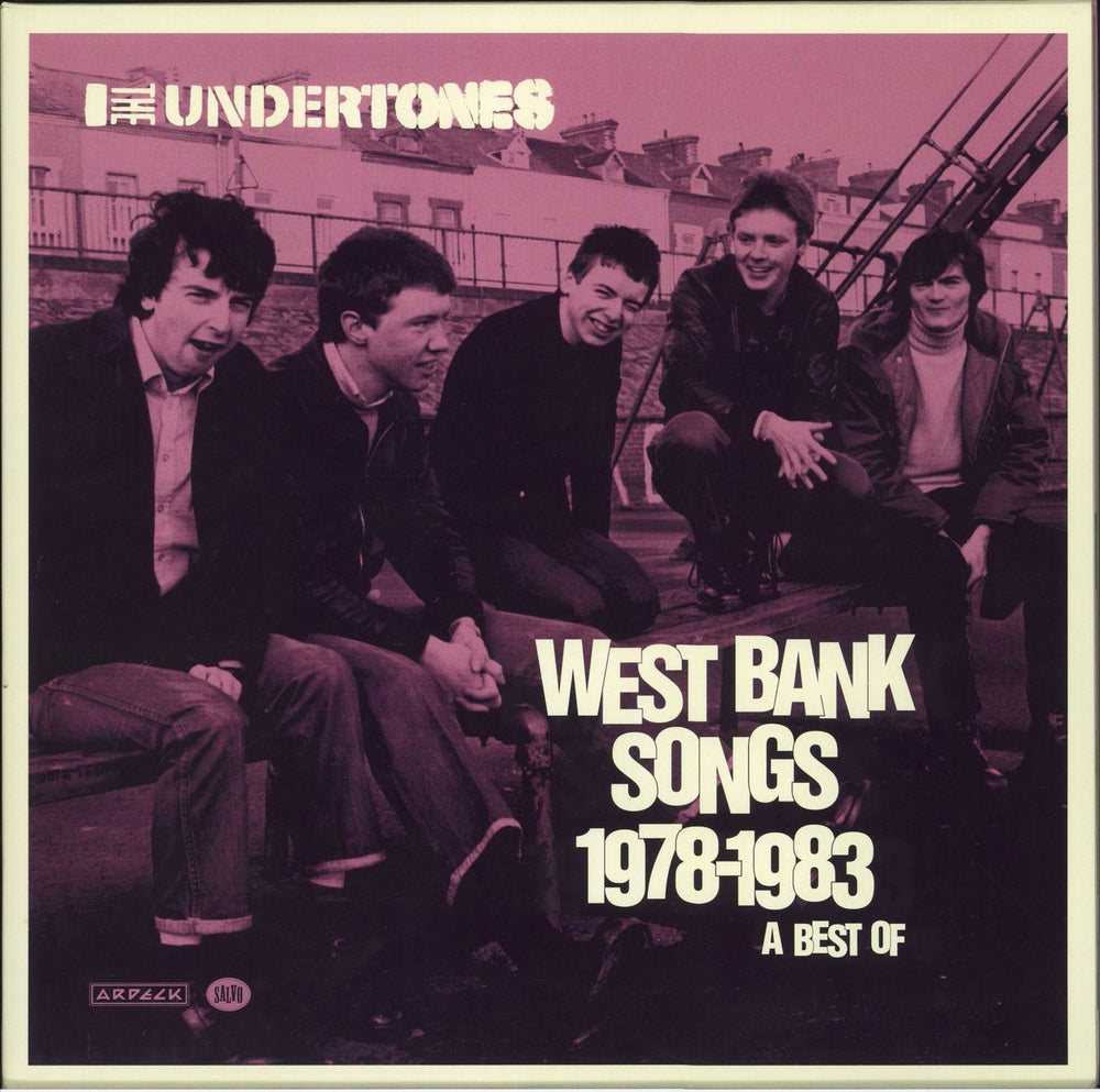 The Undertones West Bank Songs 1978-1983 A Best Of - Purple & White UK 2-LP vinyl record set (Double LP Album) SALVO426DLP