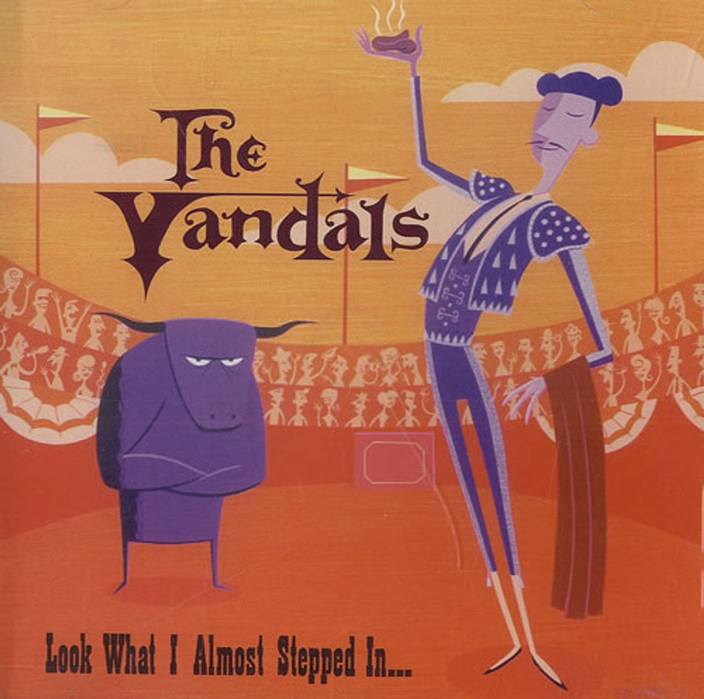 The Vandals Look What I Almost Stepped In... US Promo CD album (CDLP) MF3978