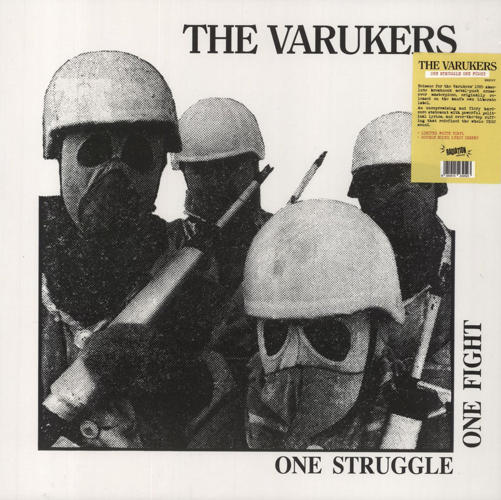 The Varukers One Struggle One Fight Italian vinyl LP album (LP record) RRS03CV