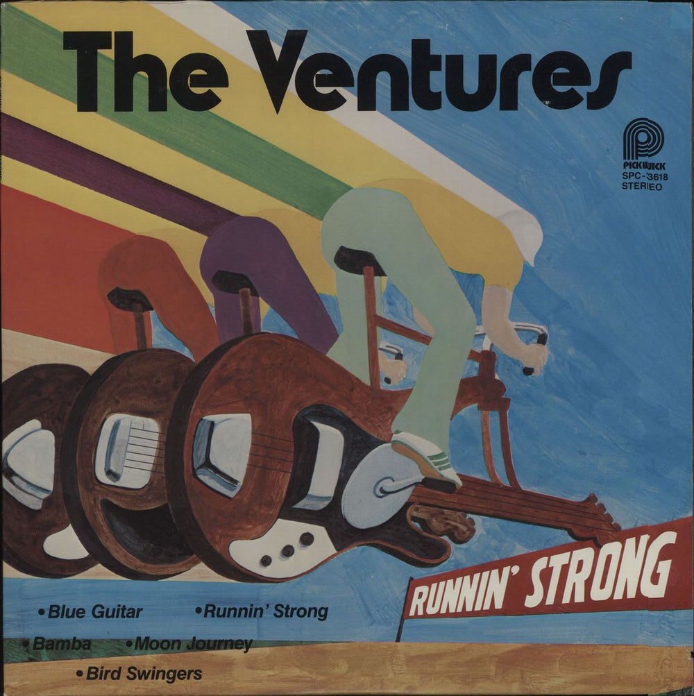 The Ventures Runnin’ Strong US vinyl LP album (LP record) SPC-3618