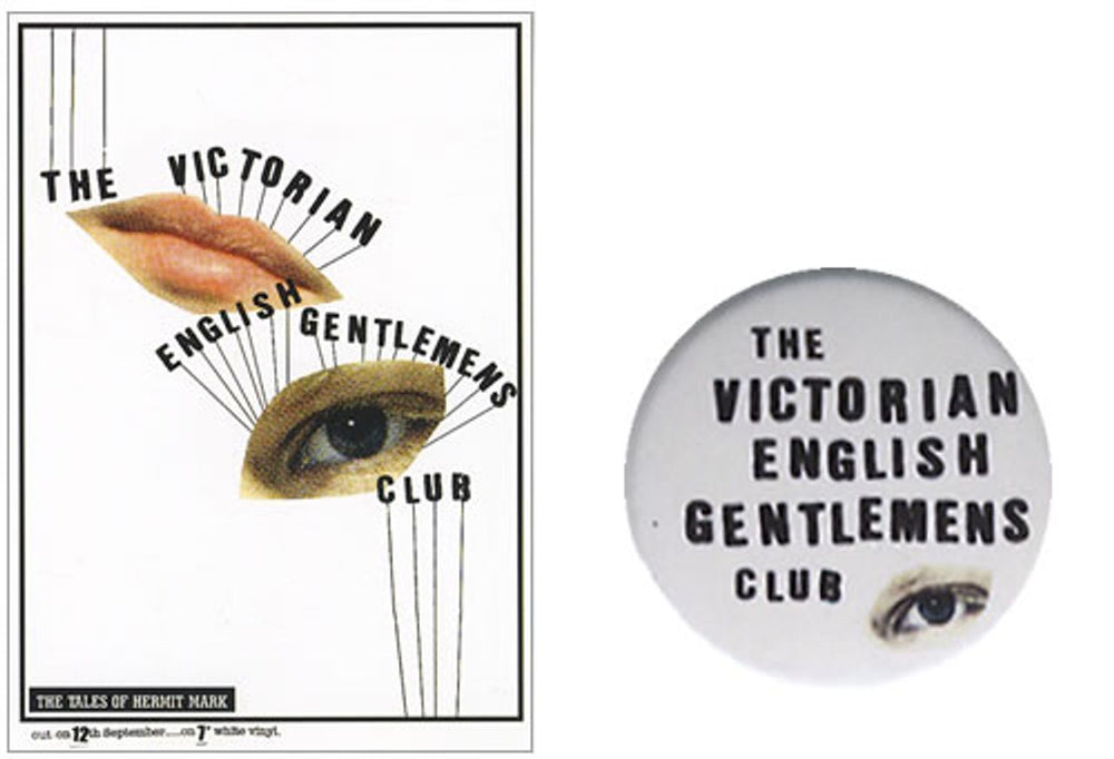 The Victorian Englishmens Club The Tales Of Hermit Mark UK Promo 7" vinyl single (7 inch record / 45) TUW07TH413945