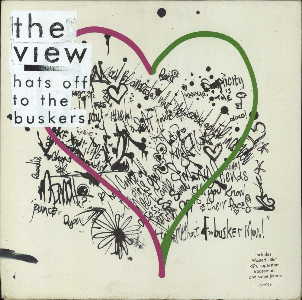 The View Hats Off To The Buskers - EX UK vinyl LP album (LP record) OLIVE018