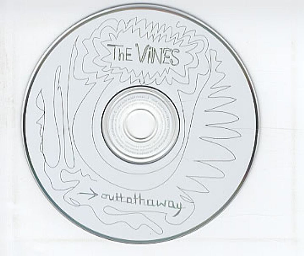 The Vines Outtathaway US Promo CD single (CD5 / 5") VNEC5OU225337