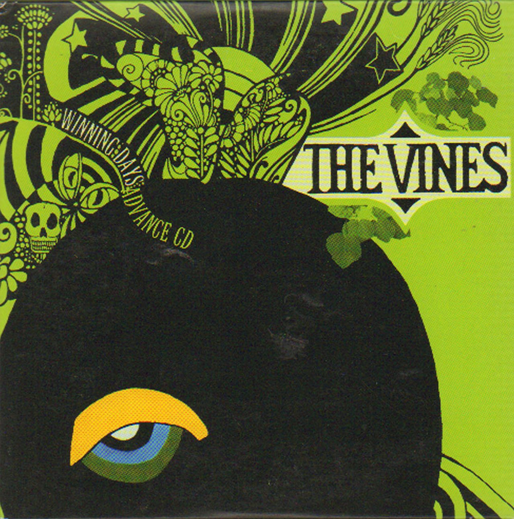 The Vines Winning Days Advance CD UK Promo CD album (CDLP) HVNLP48CDPX