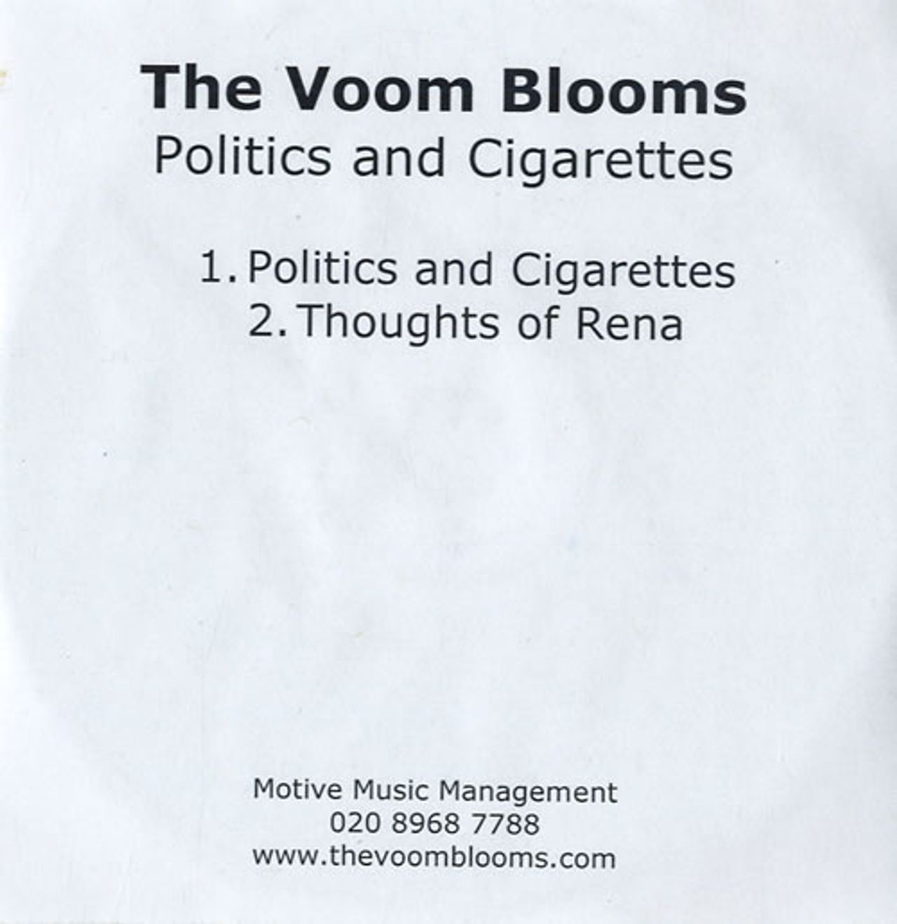 The Voom Blooms