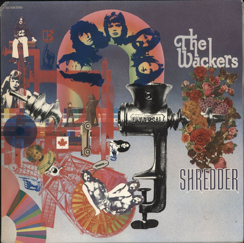 The Wackers Shredder US vinyl LP album (LP record) EKS-75046