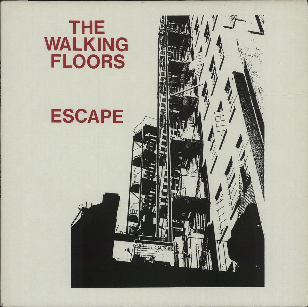 The Walking Floors Escape EP UK 12" vinyl single (12 inch record / Maxi-single) CAT14