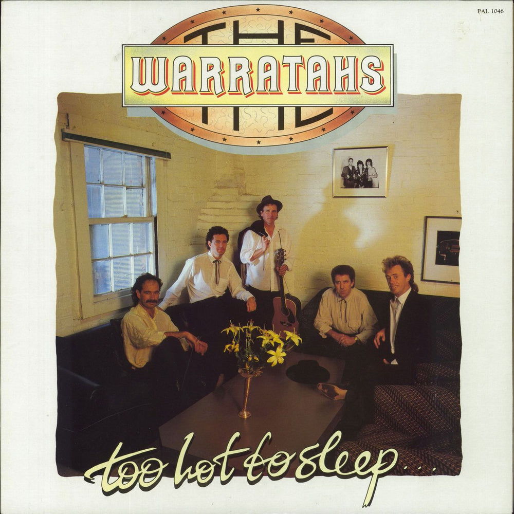 The Warratahs Too Hot To Sleep UK vinyl LP album (LP record) PAL1046