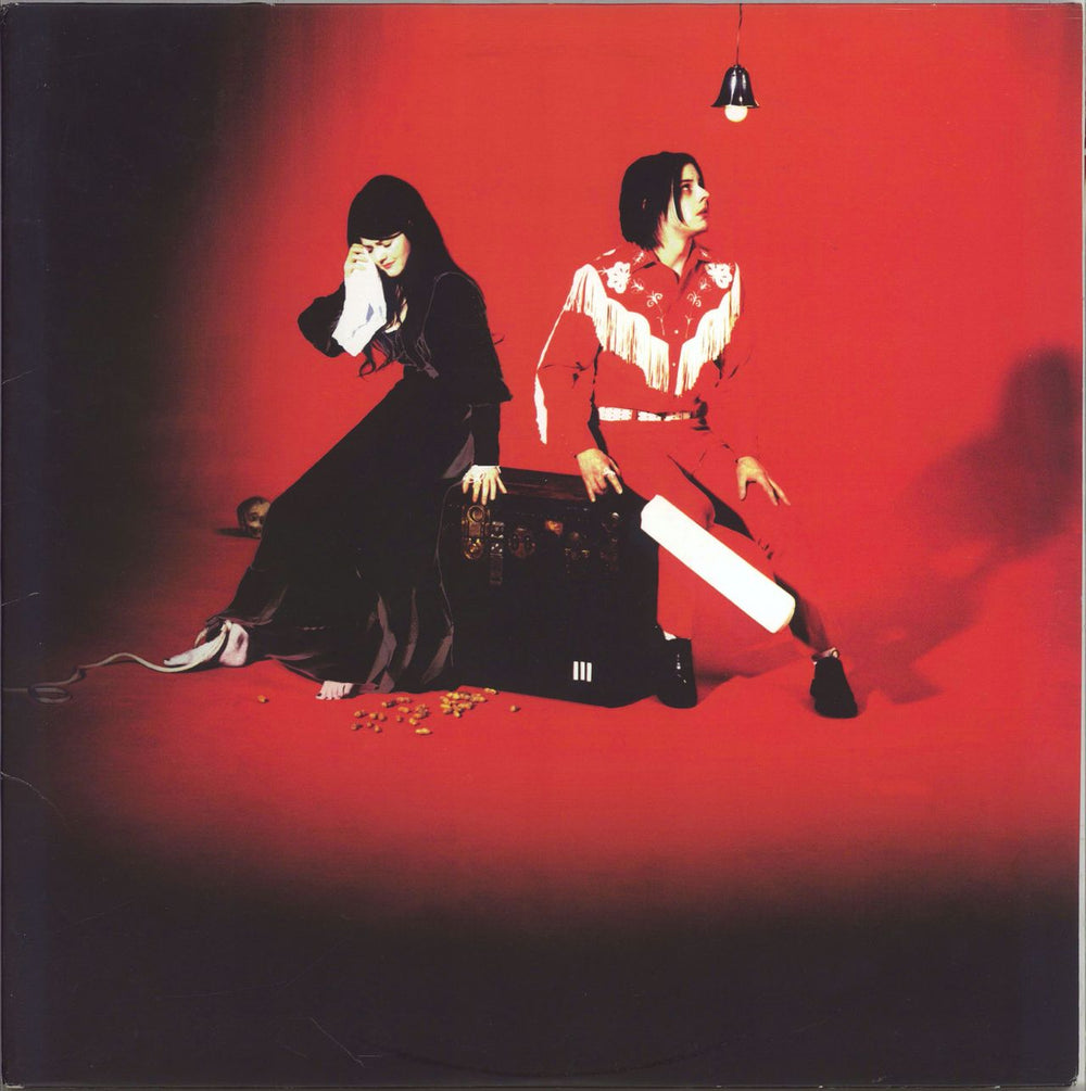 The White Stripes Elephant - Red + White Vinyl - EX US 2-LP vinyl record set (Double LP Album) 63881-27148-1