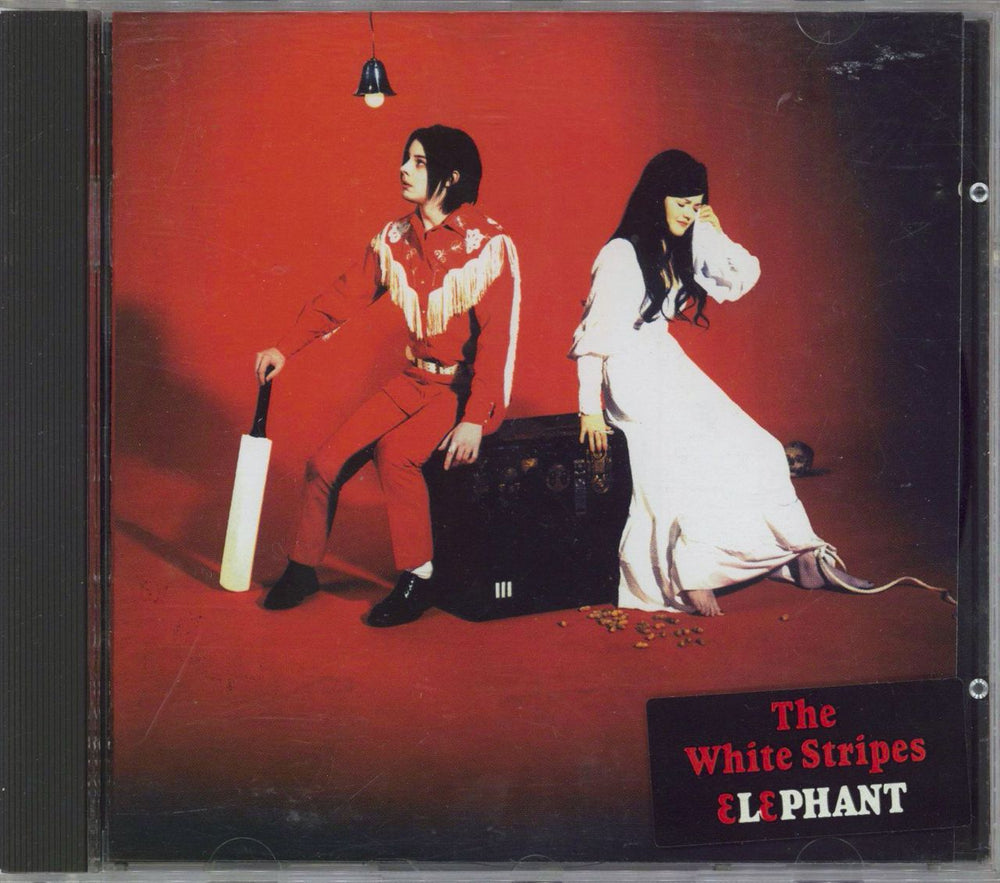 The White Stripes Elephant UK CD album (CDLP) XLCD162