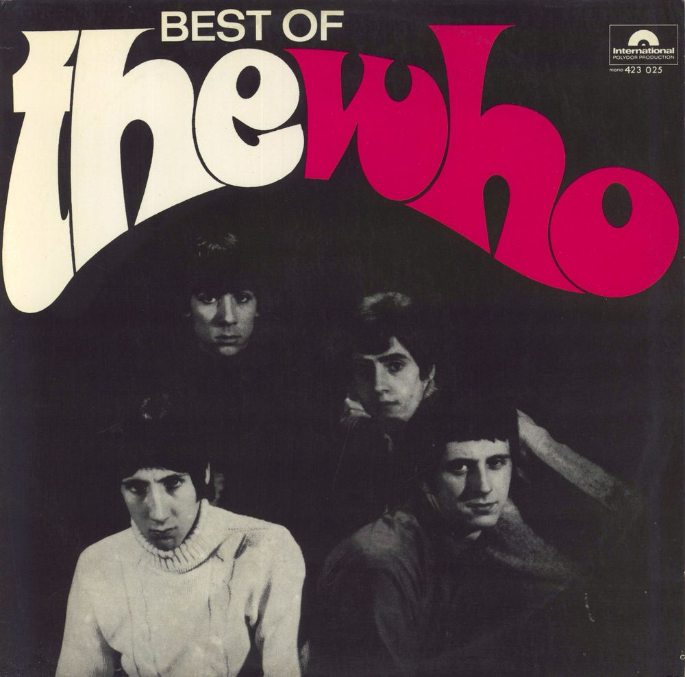 The Who Best Of The Who - 2nd Australian vinyl LP album (LP record) 423.025