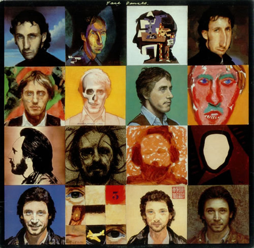 The Who Face Dances UK vinyl LP album (LP record) WHOD5037