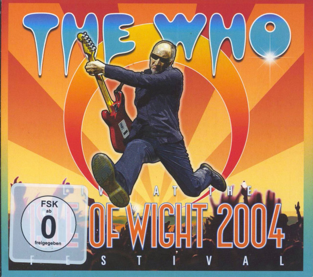 The Who Live At Isle Of Wight Festival 2004 UK 3-disc CD/DVD Set EAGDV077