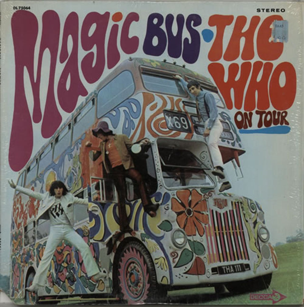 The Who Magic Bus - 1st US vinyl LP album (LP record) DL75064