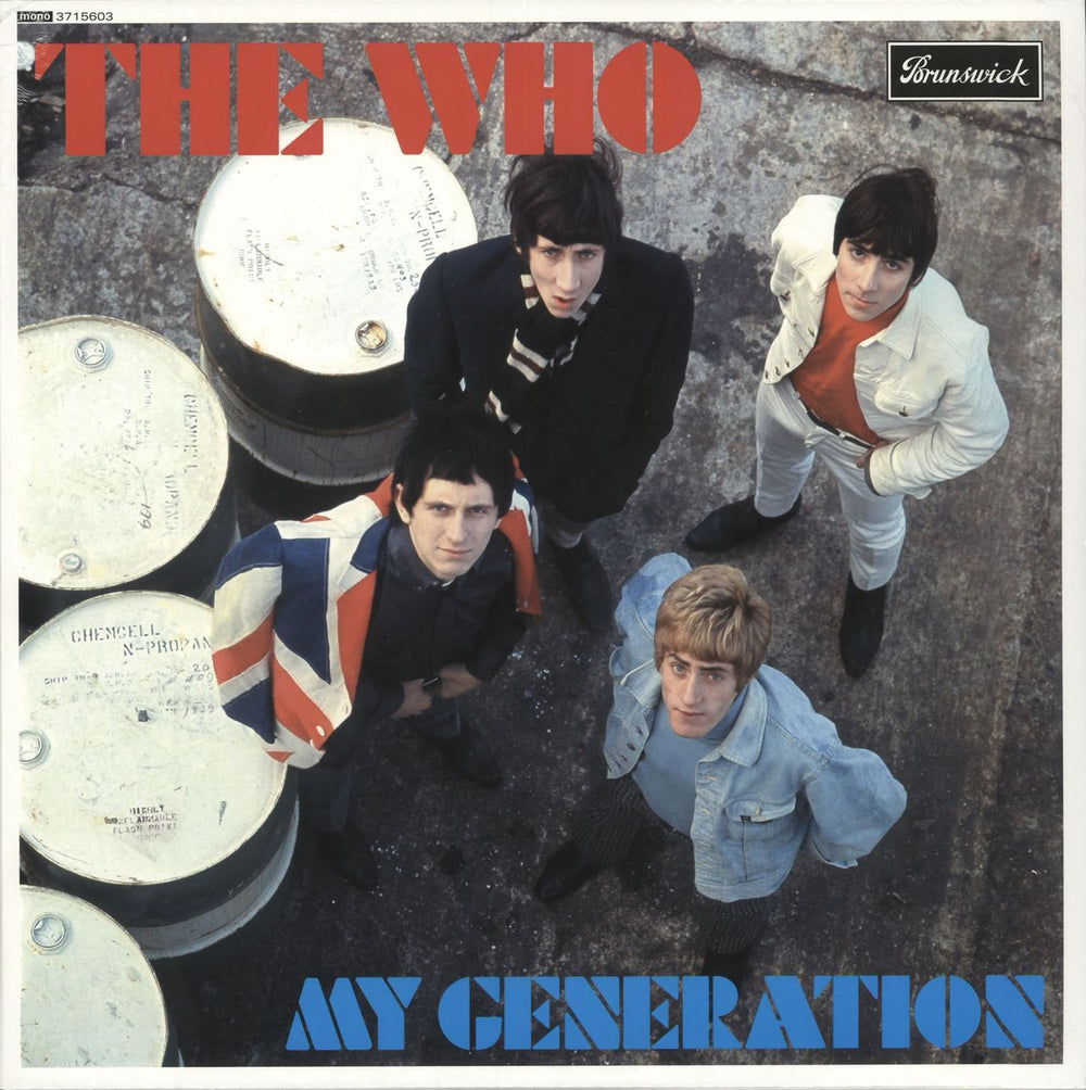 The Who My Generation - Mono - 180 Gram - Sealed UK vinyl LP album (LP record) 3715603