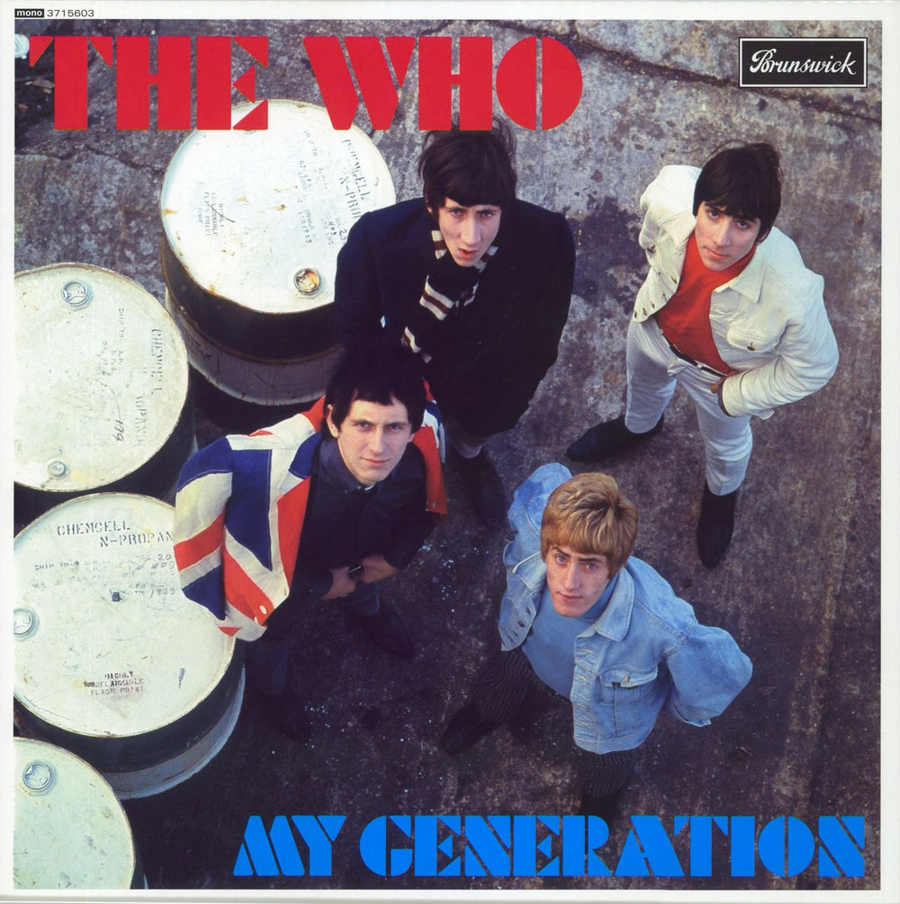 The Who My Generation - Mono - 180g UK vinyl LP album (LP record) 3715603