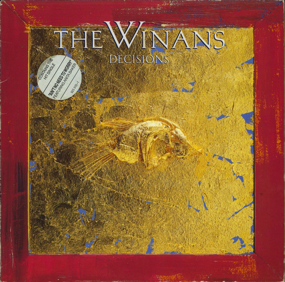 The Winans Decisions - Hype Stickered Sleeve German vinyl LP album (LP record) 925510-1