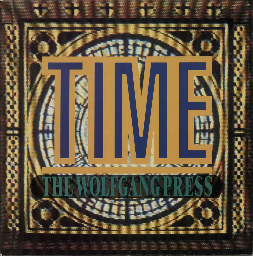 The Wolfgang Press Time UK 12" vinyl single (12 inch record / Maxi-single) BAD1003