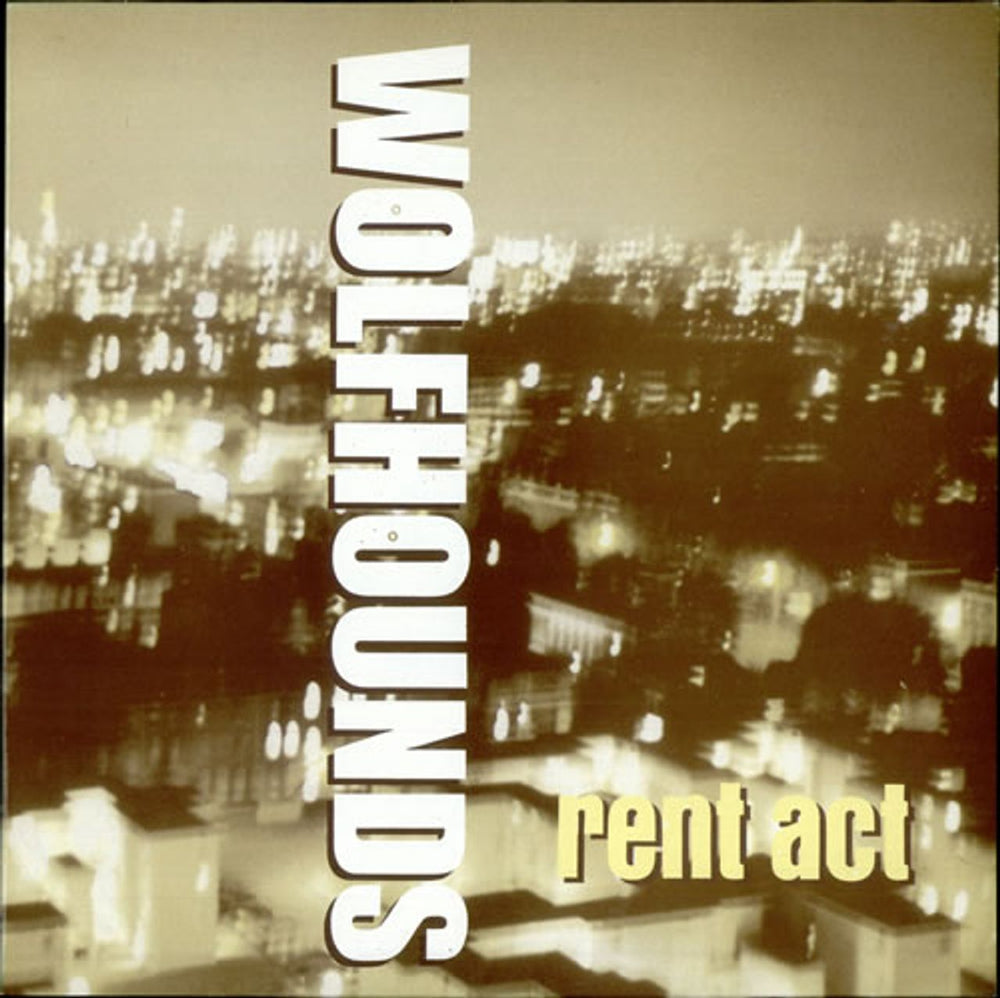 The Wolfhounds Rent Act UK 12" vinyl single (12 inch record / Maxi-single) DONG43