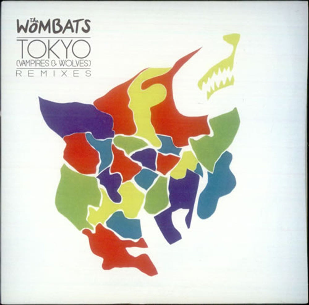 The Wombats Tokyo [Vampires & Wolves] Remixes UK Promo CD-R acetate CD-R ACETATE