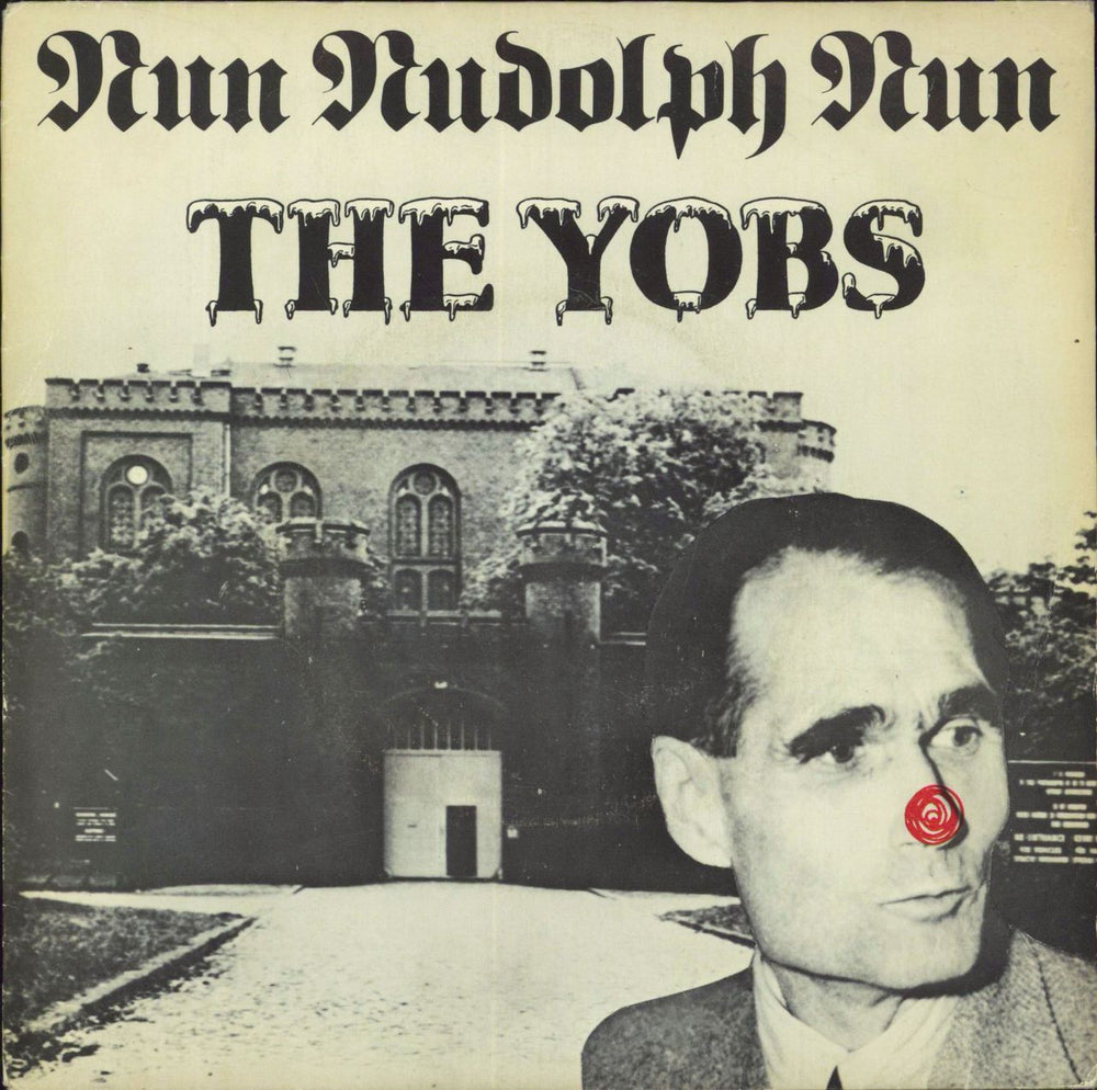 The Yobs Run Rudolph Run UK 7" vinyl single (7 inch record / 45) NES114