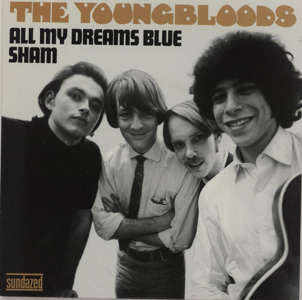 The Youngbloods All My Dreams Blue - RSD US 7" vinyl single (7 inch record / 45) S210