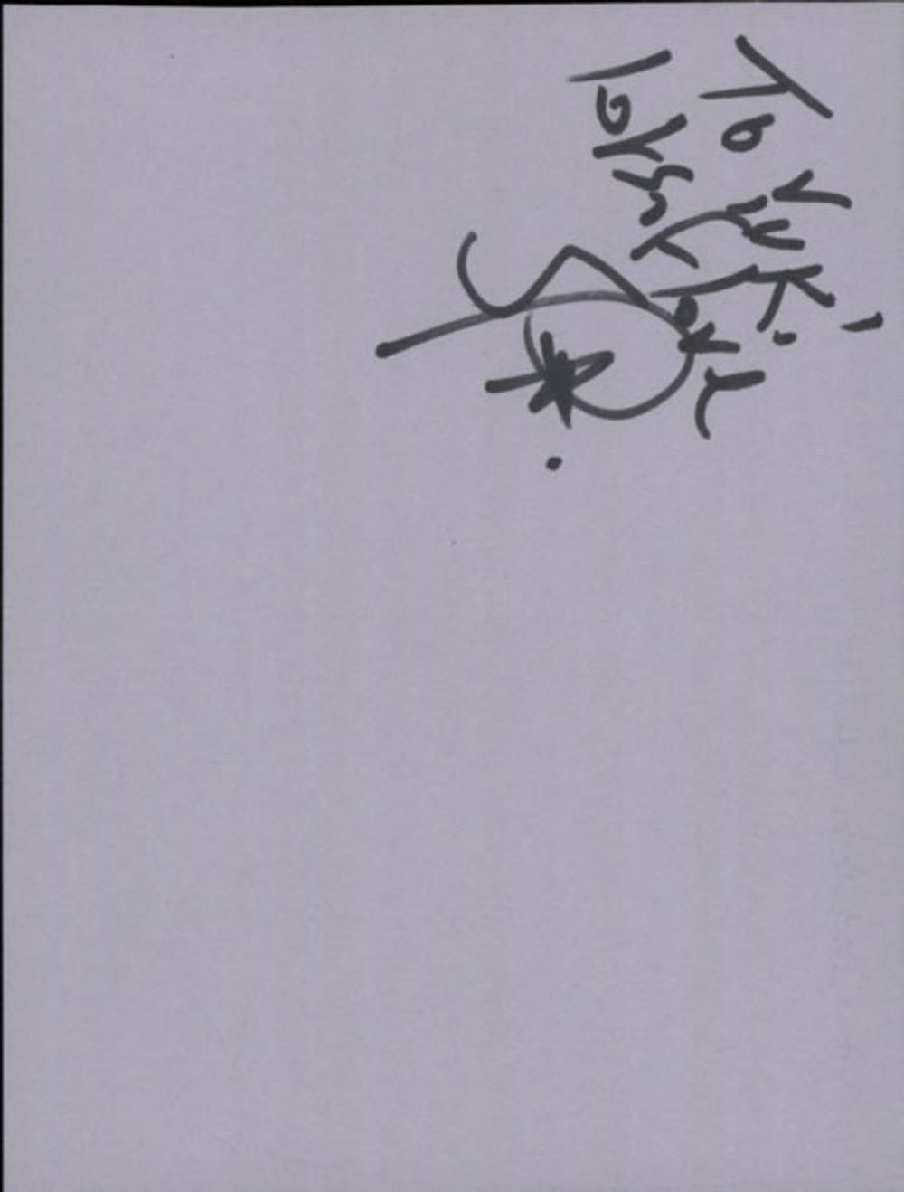 The Zutons Pages From An Autograph Book UK memorabilia TZTMMPA603369