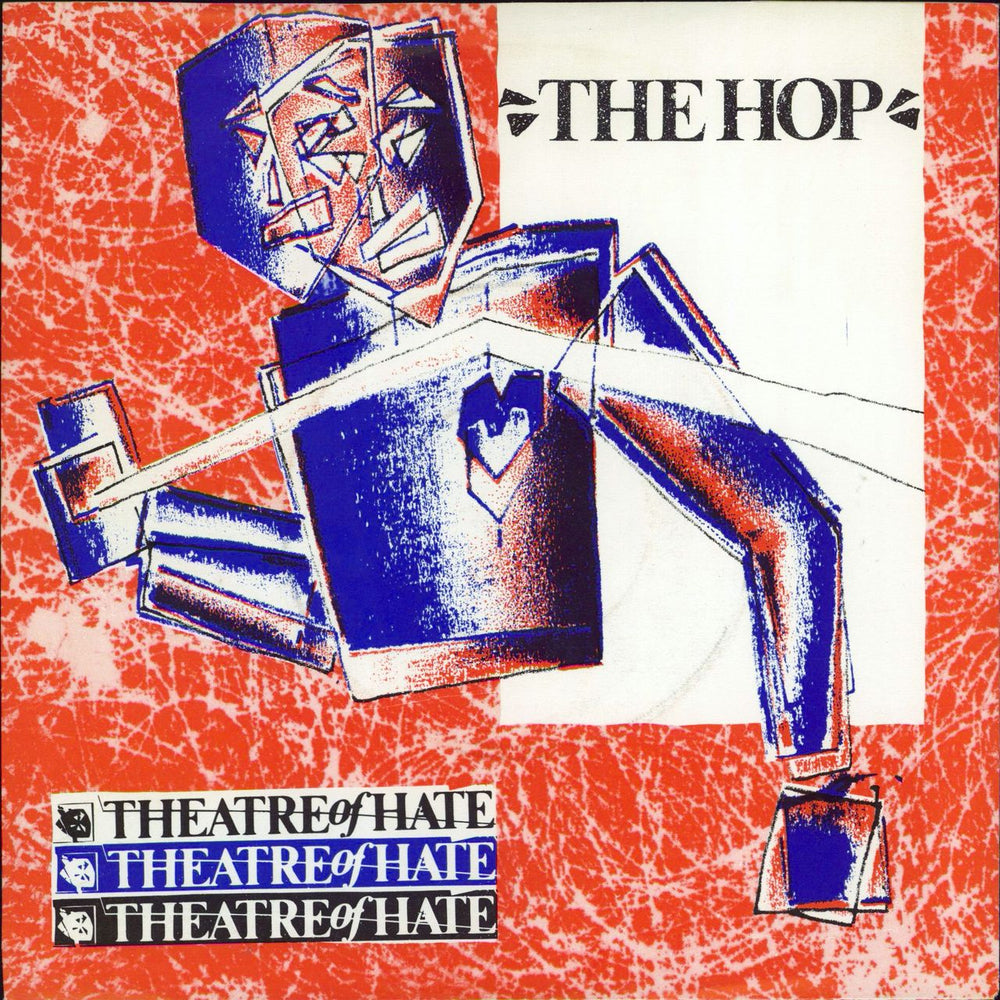 Theatre Of Hate The Hop UK Promo 7" vinyl single (7 inch record / 45) BRR-DJ-3