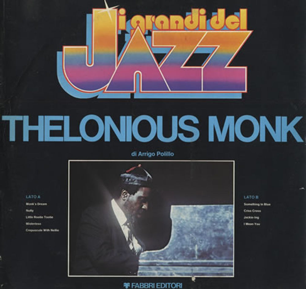 Thelonious Monk I Grandi Del Jazz #60 Italian vinyl LP album (LP record) GDJ60