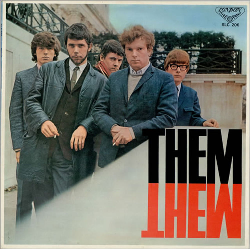 Them Them Japanese vinyl LP album (LP record) SLC206