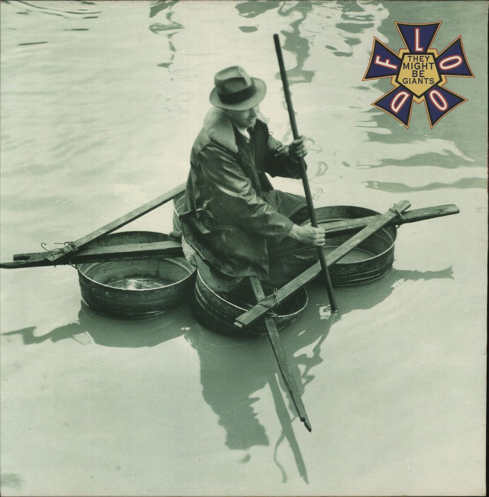 They Might Be Giants Flood - EX UK vinyl LP album (LP record) EKT68