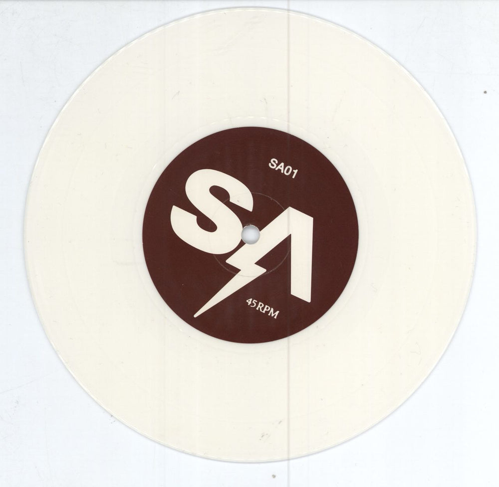 Thirty Six Strategies Strategy Two - White Vinyl - Numbered UK 7" vinyl single (7 inch record / 45) 4L507ST786429