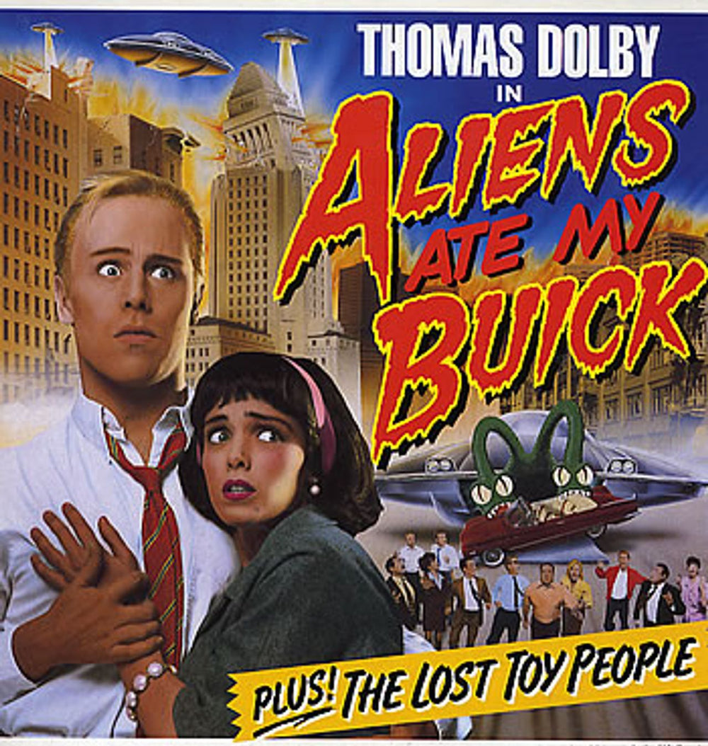 Thomas Dolby Aliens Ate My Buick UK vinyl LP album (LP record) MTL1020